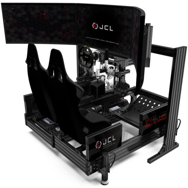 SIMULATEUR BIPLACE RALLYE 34" INCURVÉ 4 D-BOX – Image 3