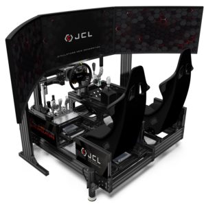 SIMULATEUR BIPLACE RALLYE 34" INCURVÉ 4 D-BOX