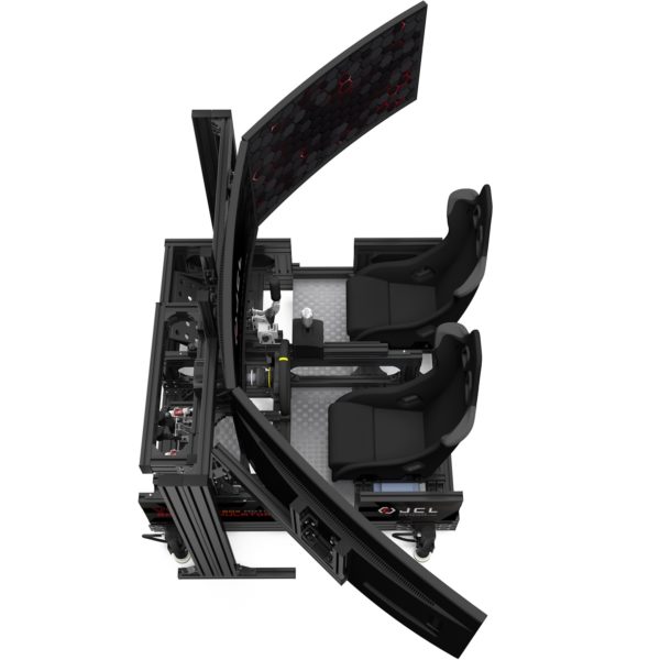 SIMULATEUR BIPLACE RALLYE 34" INCURVÉ 4 D-BOX – Image 2